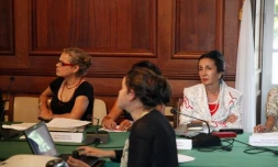 Mardi 30 août 2011 - Conférence de presse autour de la lutte contre les violences faites aux femmes
(Photo Michel Désiré)