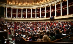 L'Assemblée nationale à Paris le 19 juillet 2022 