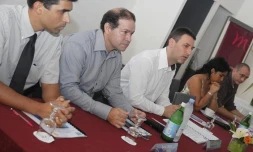 Mardi 6 septembre 2011 
Présentation de la 2ème Edition du Carrefour des Jeunes Entreprises de La Réunion.
(Photo Michel Désiré)