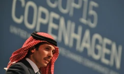 Le prince Hamza de Jordanie à Copenhague pour la COP 15, le 17 décembre 2009