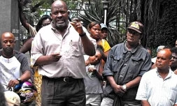 Olivier Bancoult, leader du groupe Réfugiés Chagos (photo d'archives)