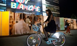 A la veille de l'édition 2019 de la "Nuit blanche", le 4 octobre 2019 à Paris