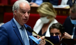 Le ministre délégué chargé des Petites et moyennes entreprises, Alain Griset le 15 septembre 2020 à l'Assemblée nationale à Paris