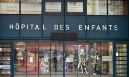 L'entrée de l'hôpital des enfants à Toulouse, où un nourrisson vient d'être enlevé par son père, le 6 janvier 2018