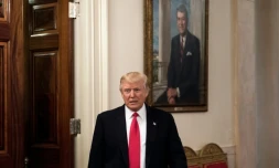 Le président américain Donald Trump à la Maison Blanche, à Washington, le 27 février 2017