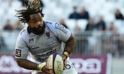Le centre toulonnais Mathieu Bastareaud, le 7 octobre 2017 à Bordeaux
