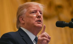 Donald Trump Ă la Maison Blanche le 4 octobre 2019