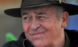 Le réalisateur italien Bernardo Bertolucci, à Rome le 18 octobre 2012