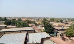 Une vue de Ouagadougou le 2 décembre 2015