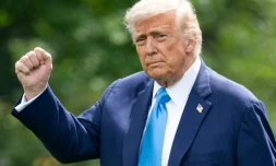 Le président américain Donald Trump à la Maison Blanche, à Washington, le 6 juin 2025