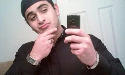 Omar Mateen, le tueur d'Orlando, dans une photo non datée reçue le 12 juin 2016