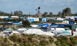 La "Jungle" de Calais, le 17 octobre 2016 