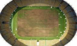 Le stade Maracana à l'abandon, à Rio le 18 janvier 2017