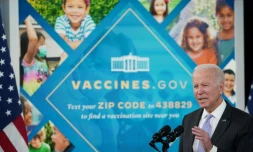 Joe Biden à la Maison Blanche le 3 novembre 2021