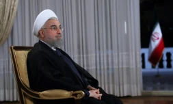 image tirée d'une vidéo fournie par la présidence iranienne montrant le président Hassan Rouhani le 29 août 2017 à Téhéran