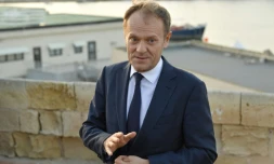 Le président du Conseil européen Donald Tusk, le 2 février 2017 à La Valette  