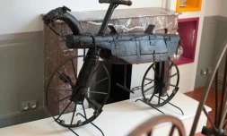 Musée du vélo et de la moto à Domazan près d'Avignon, le 22 juin 2017