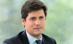 Le ministre du Logement Julien Denormandie, Ă
Jouy-en-Josas le 29 août 2018