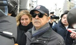 Carlos Ghosn à Tokyo, le 9 mars 2019