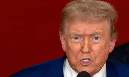 Le président américain Donald Trump, le 21 juin 2025 à la Maison Blanche, à Washington