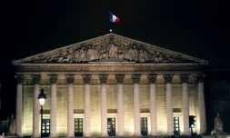 L'Assemblée nationale à Paris le 19 avril 2010