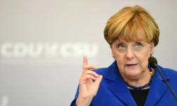 La chancelière allemande Angela Merkel à Berlin le 21 septembre 2015
