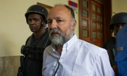 Le Français Christophe Naudin à Saint-Domingue, le 8 mars 2016