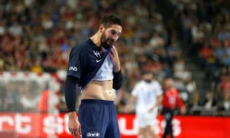 Le PSG de Nikola Karabatic tombe devant le Vardar Skopje à Cologne, le 4 juin 2017
