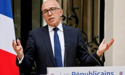 Eric Ciotti Ă Paris, le 19 mars 2024