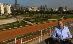 Le directeur de l'hippodrome de Beyrouth Nabil Nasrallah, le 3 février 2016