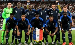 L'équipe de France Espoirs arrache la victoire contre l'Angleterre 2-1 lors de l'Euro le 18 juin 2019