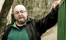 Daniel Vanet, un ex-illettré devenu acteur, le 2 décembre 2016 à Maubeuge