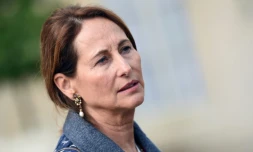 La ministre française de l'Ecologie Ségolène Royal au palais de l'Elysee à Paris le 7 octobre 2015