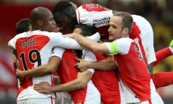 Monaco, vainqueur de Bordeaux à Louis-II, le 11 mars 2017 