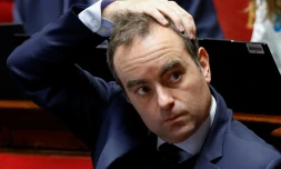 Le Premier ministre Sébastien Lecornu le 5 décembre 2025 à l'Assemblée nationale à Paris