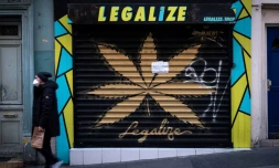 Une boutique de CBD à Paris, le 5 février 2022