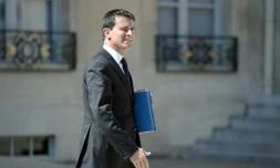 Le Premier ministre Manuel Valls à Paris le 4 mai 2016