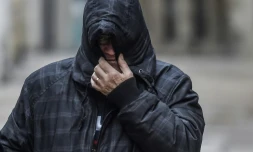 Marcel Jacob, mis en examen avec son épouse pour le rapt mortel de leur petit-neveu Grégory en 1984, le 4 décembre 2017 à Dijon