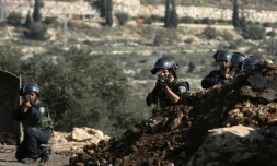 Soldats israéliens le 20 novembre 2015 à Naplouse