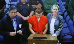 Nikolas Cruz, 19 ans, a été présenté au juge par visio conférence le 15 février 2018