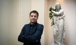 L'écrivain français Guillaume Musso le 8 mars 2011 à Paris