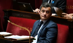 Le ministre de l'Action et des Comptes publics Gérard Darmanin à l'Assemblée nationale à Paris, le 10 juin 2020