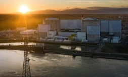 La centrale nucléaire de Fessenheim, le 20 février 2020 dans le Haut-Rhin