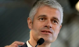 Laurent Wauquiez, le 30 septembre 2017 à Souvigny-en-Sologne 