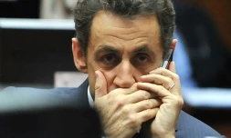 Nicolas Sarkozy à Bruxelles le 11 décembre 2009