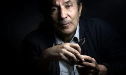 L'écrivain franco-algérien Boualem Sansal, le 8 septembre 2015 à Paris