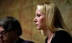 La députée Marion Maréchal-Le Pen à l'Assemblée nationale à Paris le 24 novembre 2015