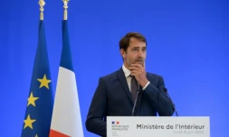 Conférence de presse du ministre de l'Intérieur Christophe Castaner le 8 juin 2020 à Paris