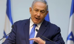 Le Premier ministre israélien Benjamin Netanyahu s'exprime devant le Parlement à Jérusalem, le 19 décembre 2018