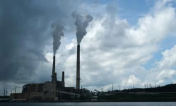 Une centrale Ă charbon en Virginie-occidentale en juin 2025